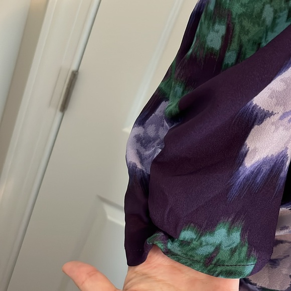 A New Day Purple Floral High-Low Dress - Picture 6 of 10